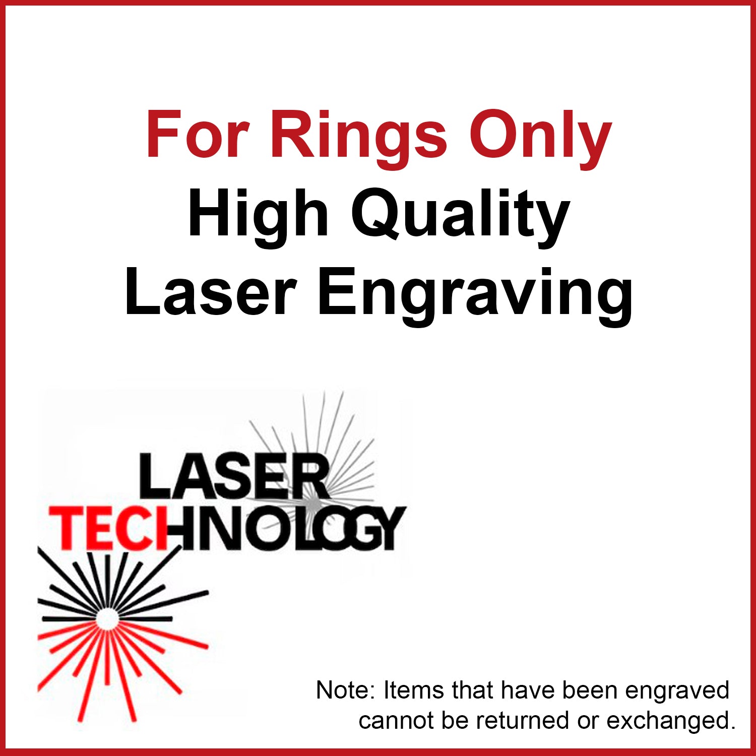 A RING ENGRAVING - High Quality Custom Laser Engraving - LSEGV024