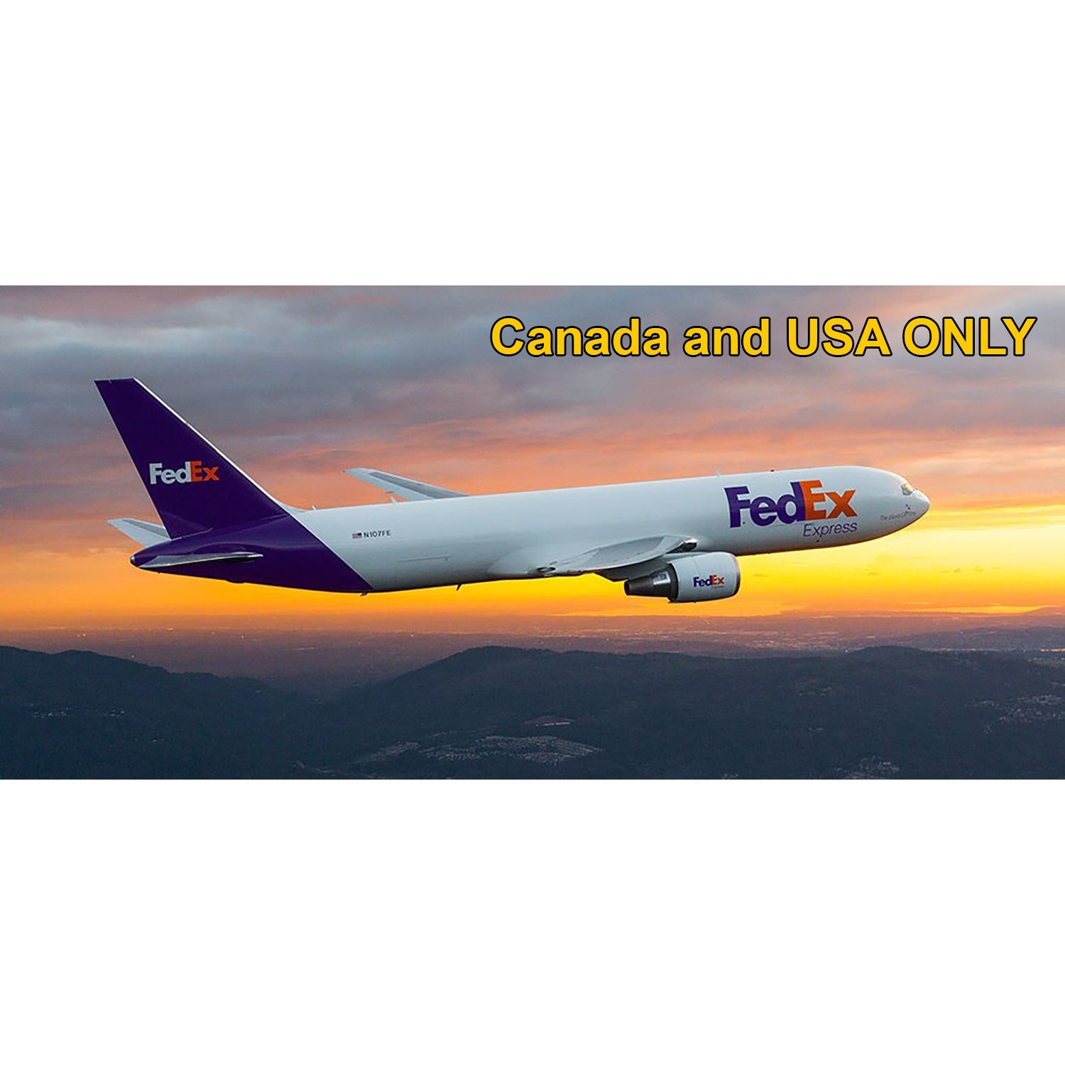 FedEx Priority Shipping - Get Your Purchase Within 3 Business Days - CANADA ONLY