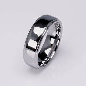 Men's Tungsten Wedding Ring - 8mm Width - TCR036