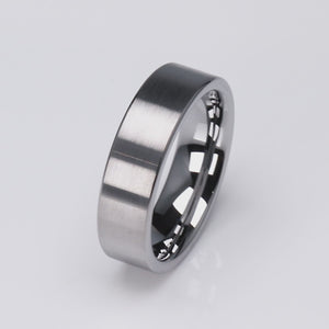 Tungsten Brushed Wedding Band - 7mm - TCR056