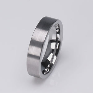 Men's or Women's Tungsten Wedding Ring - 6mm Width - TCR053