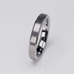 Men's or Women's Tungsten Wedding Band - 4mm Width - TCR139