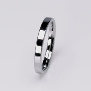 Men's or Women's Tungsten Ring - 3mm Width - TCR118