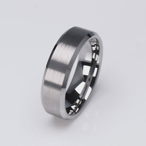 Men's Tungsten Wedding Ring - 7mm Width - TCR044