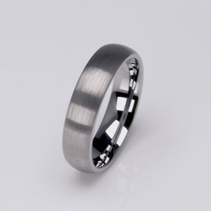 Men's or Women's Tungsten Wedding Ring - 6mm Width - TCR067