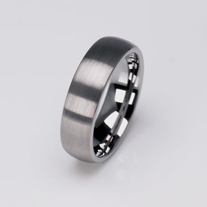 Men's or Women's Tungsten Wedding Band - 7mm Width - TCR065