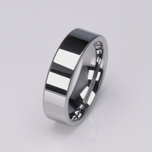 Men's or Women's Tungsten Wedding Band - 7mm Width - TCR062